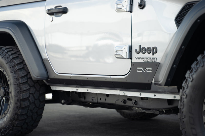 DV8 Offroad 18-25 Jeep Wrangler JL Rock Skins (2 Door Only)SRJL-29