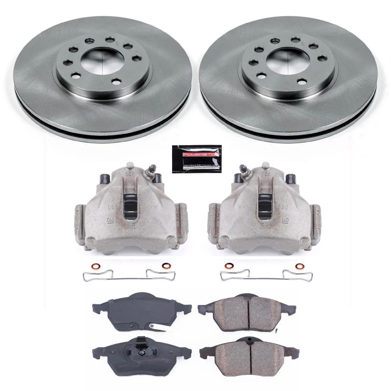 Power Stop 99-03 Saab 9-3 Front Autospecialty Brake Kit w/Calipers PowerStop