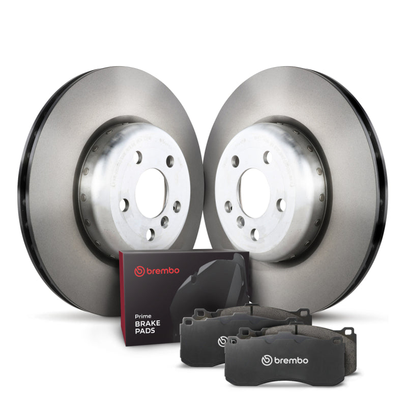 Brembo OE 18-20 BMW 530e/17-20 530i/530i xDrive 17-20/2018 540d xDrive Rear Disc Brake Kit Brembo OE