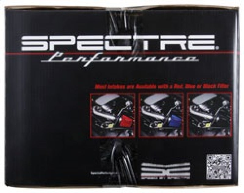 Spectre 2018 Jeep Wrangler V6-3.6L F/I Air Intake Kit - Polished w/Red Filter Spectre