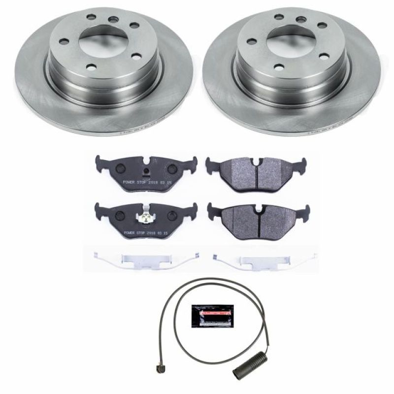 Power Stop 92-98 BMW 318i Rear Track Day Brake Kit PowerStop