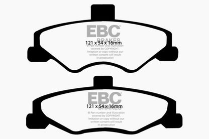 EBC GreenStuff Rear Brake Pads - DP21323 EBC