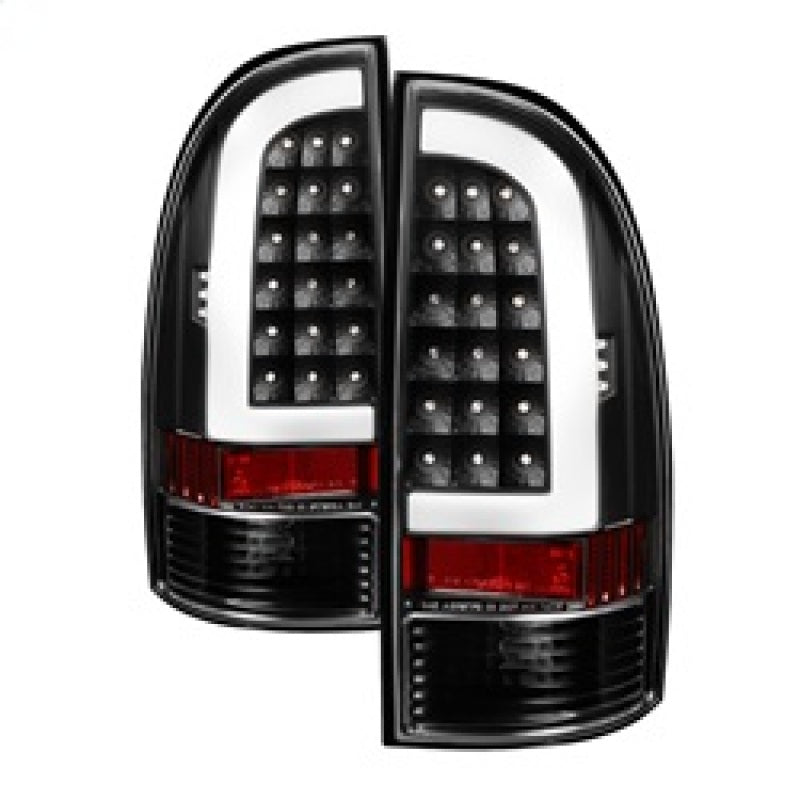 xTune Toyota Tacoma 05-15 Tail Lights - Light Bar LED - Black ALT-ON-TT05-LBLED-BK SPYDER