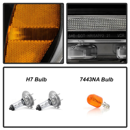 Spyder Signature 20-21 Ford F150 (Halogen Model) Proj. Headlights - Black (PRO-YD-FF15021HALSI-BK) SPYDER