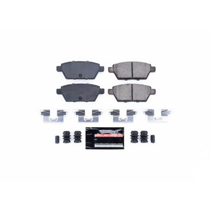 Power Stop 06-12 Ford Fusion Rear Z23 Evolution Sport Brake Pads w/Hardware PowerStop