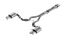 Load image into Gallery viewer, Borla 2024 Ford Mustang GT 5.0L V8 3 in S-Type Catback Non-Active Exhaust- Chrome Quad Tip