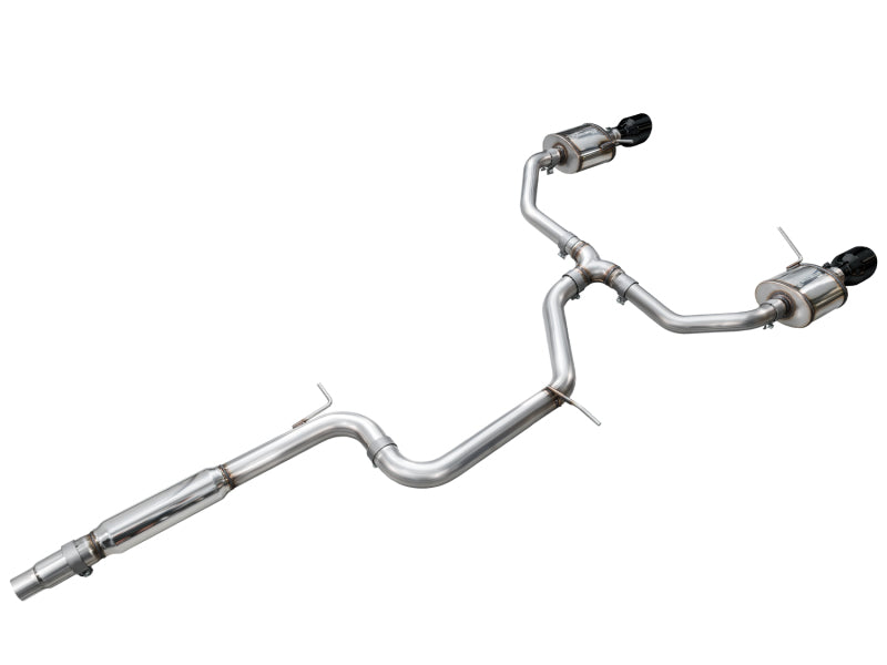 AWE 22-25 Volkswagen Jetta GLI Touring Edition Exhaust - Diamond Black Tips