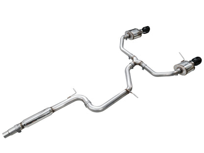 AWE 22-25 Volkswagen Jetta GLI Touring Edition Exhaust - Diamond Black Tips