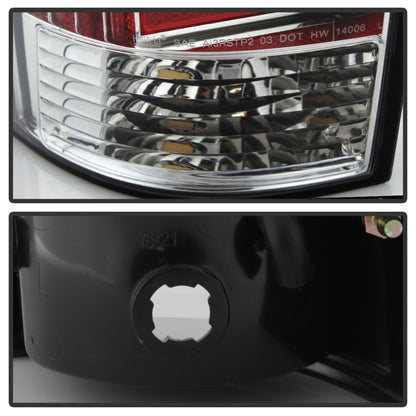 xTune 05-15 Toyota Tacoma (Excl Models w/LED) Light Bar LED Tail Lights -Chrm (ALT-ON-TT05-LBLED-C) SPYDER