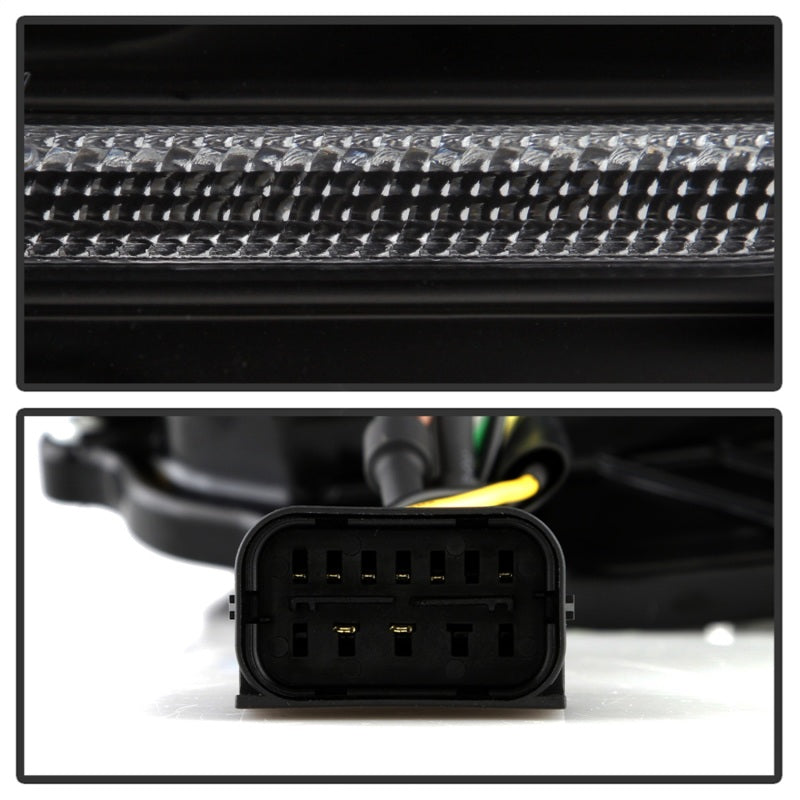 Spyder Mini Cooper 07-12 V2 Halogen Model Only Projector Headlights - Black PRO-YD-MC07V2SI-SBLB-BK SPYDER