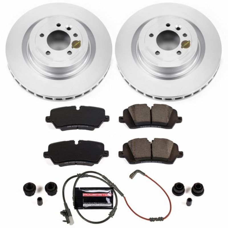 Power Stop 13-18 Land Rover Range Rover Rear Z23 Evolution Sport Coated Brake Kit PowerStop
