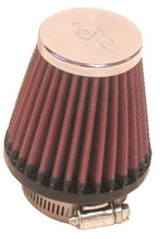 Load image into Gallery viewer, K&amp;N Universal Clamp-On Air Filter 1 7/8 in FLG / 3in B / 2in T / 3in H