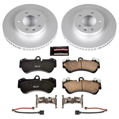 Power Stop 04-06 Porsche Cayenne Front Z23 Evolution Sport Coated Brake Kit PowerStop