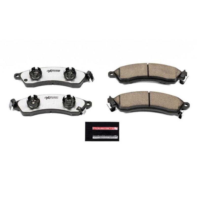 Power Stop 87-92 Chevrolet Camaro Front Z26 Extreme Street Brake Pads w/Hardware PowerStop