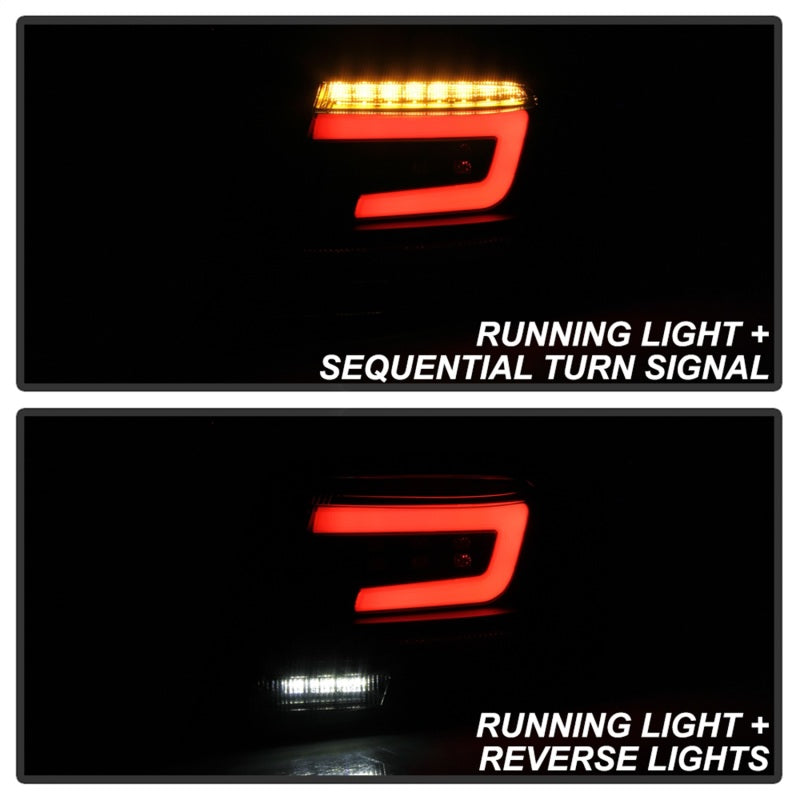 Spyder 08-11 Subaru Impreza WRX 4DR LED Tail Lights - Black ALT-YD-SI084D-LED-BK SPYDER