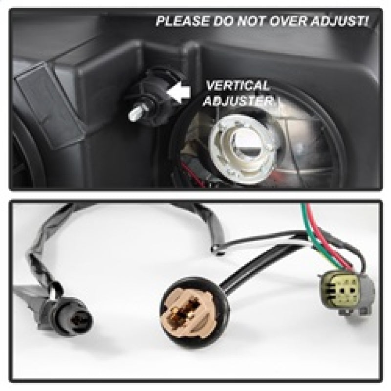xTune 15-17 Chevy Colorado (Halogen Models Only) Pass. Side Headlight -OEM Right (HD-JH-CCOL15-OE-R) SPYDER