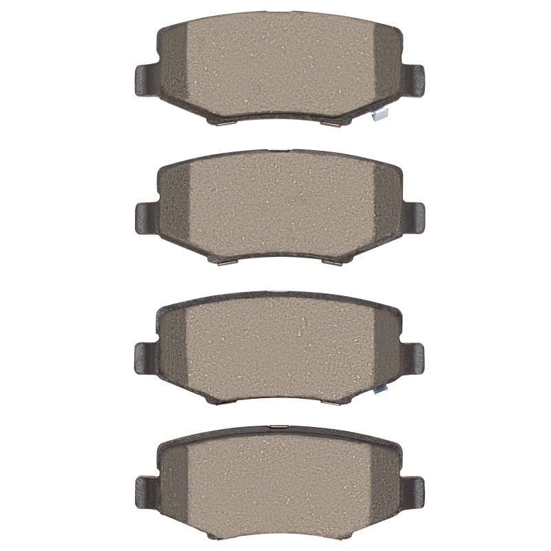 R1 07-18 Jeep Wrangler Rear Semi Met Brake Pads