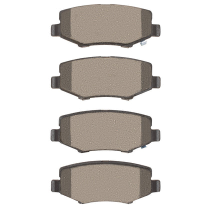 R1 07-18 Jeep Wrangler Rear Semi Met Brake Pads