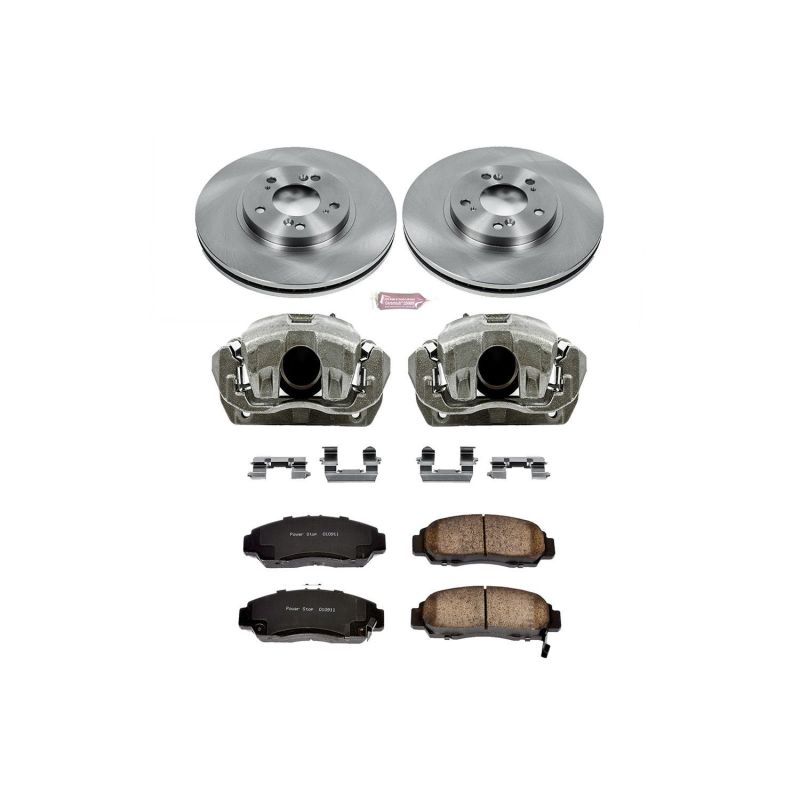 Power Stop 99-04 Acura RL Front Autospecialty Brake Kit w/Calipers PowerStop