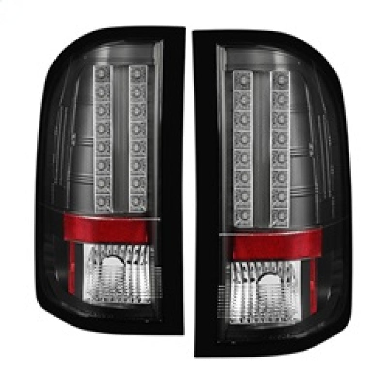 Spyder Chevy Silverado 07-13 LED Tail Lights Blk ALT-YD-CS07-LED-BK SPYDER