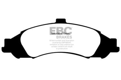 EBC RedStuff Front Brake Pads - DP31721C EBC