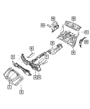 Load image into Gallery viewer, OEM Mopar 2010-21 DODGE RAM HOOD SILENCER INSULATOR PUSH PIN (4878883AA) X1