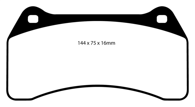 EBC RedStuff Front Brake Pads - DP31462C EBC