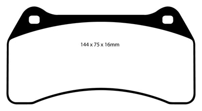EBC RedStuff Front Brake Pads - DP31462C EBC