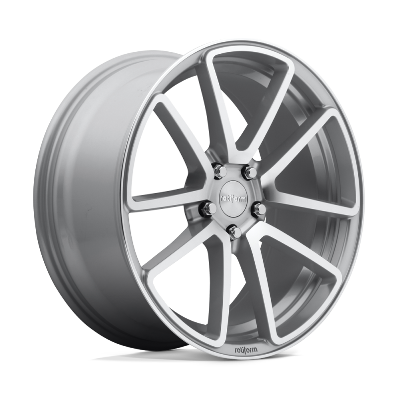 Rotiform R120 SPF Wheel 18x8.5 5x114.3 45 Offset - Gloss Silver Machined