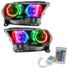 Load image into Gallery viewer, Oracle 11-13 Dodge Durango SMD HL Halogen - Black - ColorSHIFT w/ Simple Controller SEE WARRANTY