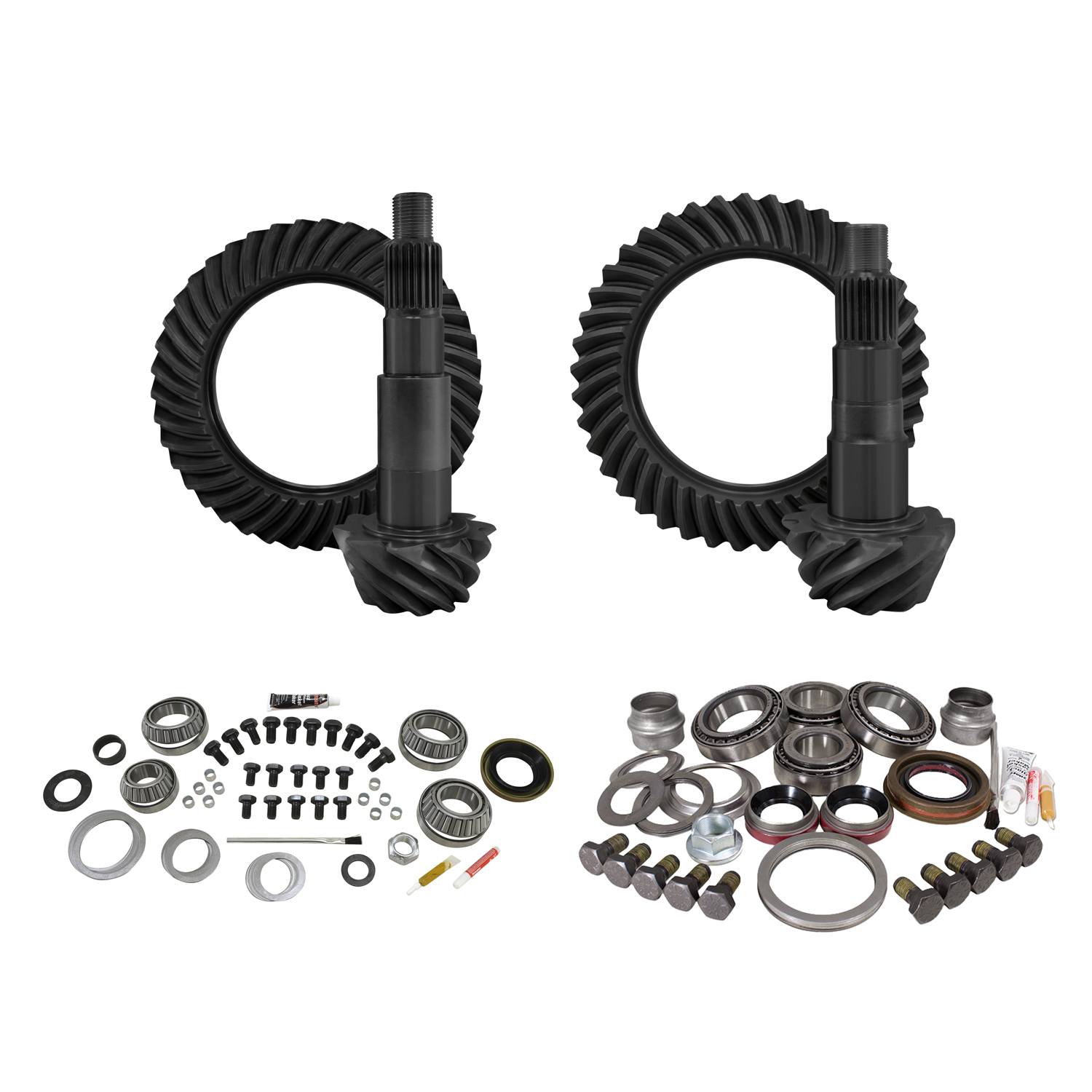 Yukon Gear Gear & Install Kit Package For Jeep JK Non Rubicon in a 4.11 Ratio Yukon Gear & Axle