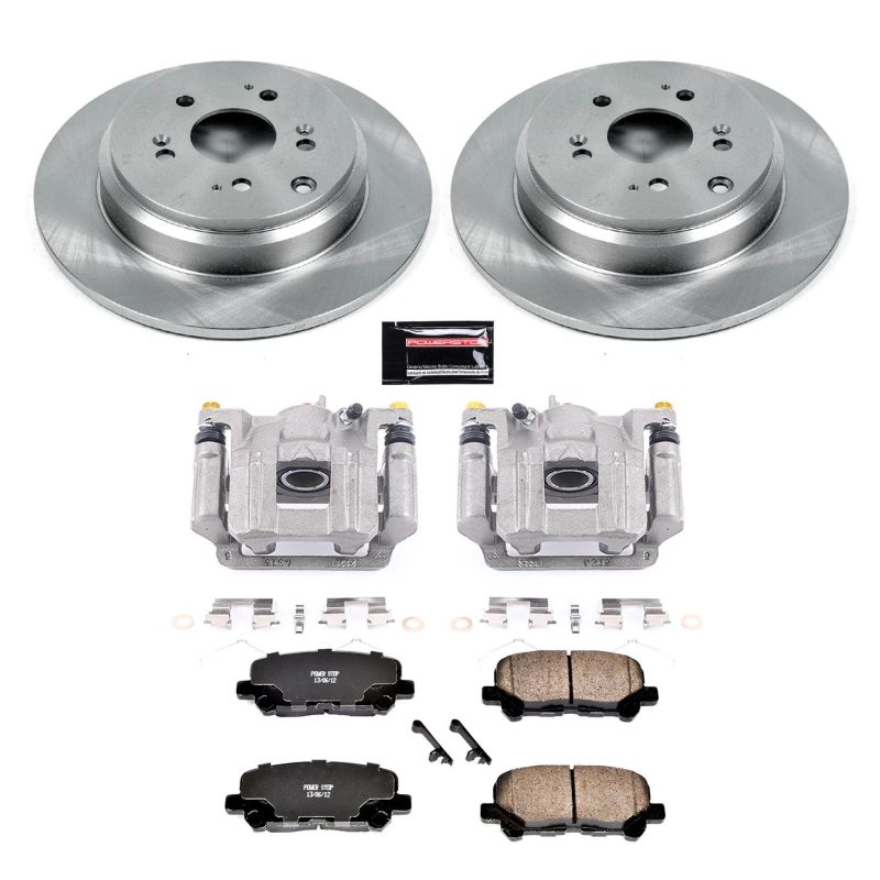 Power Stop 12-15 Honda Pilot Rear Autospecialty Brake Kit w/Calipers PowerStop
