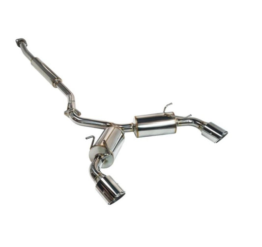 REMARK Elite Spec CatBack Exhaust, Toyota GR86 / Subaru BRZ 2022+, Stainless Steel Tip Cover Remark