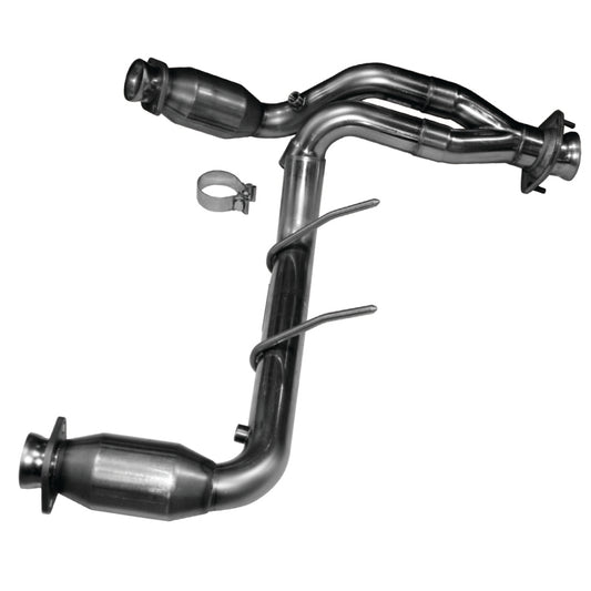 Kooks 09-10 Ford F-150/ Ford Raptor 5.4L 3V 2 1/2in x 2 1/2in OEM Cat Y Pipe Kooks HDR Req Kooks Headers