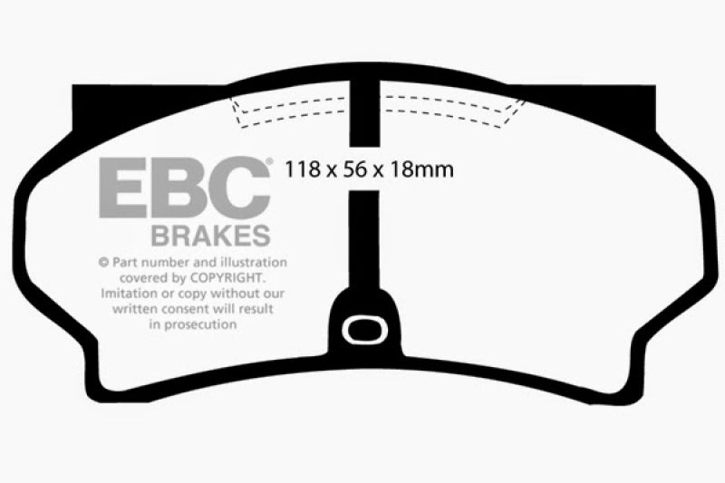 EBC Ultimax Front Brake Pads - UD9181 EBC