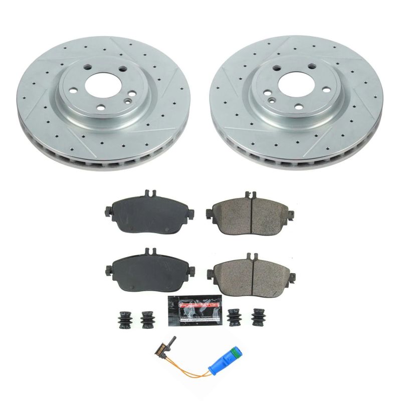Power Stop 17-19 Infiniti QX30 Front Z23 Evolution Sport Brake Kit PowerStop