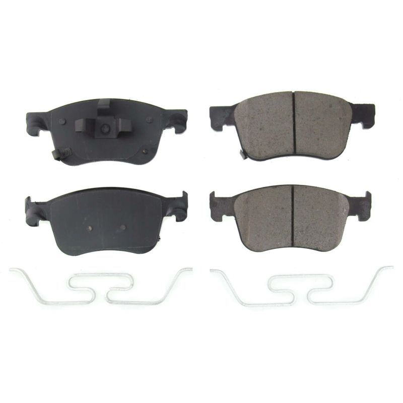 Power Stop 18-20 Honda Accord Front Z17 Evolution Ceramic Brake Pads w/Hardware PowerStop