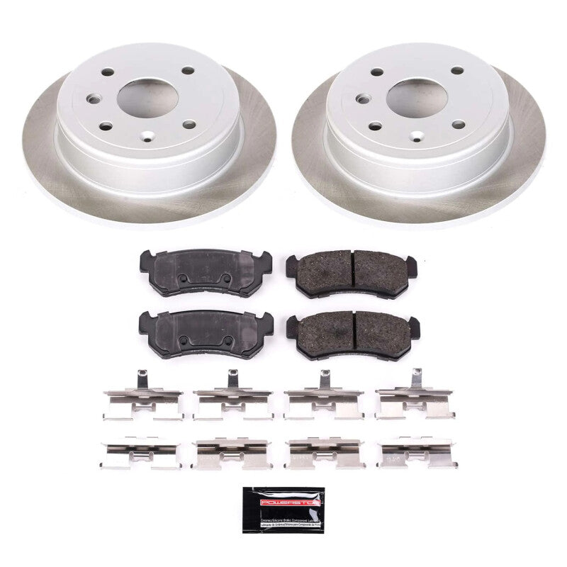 Power Stop 05-06 Suzuki Reno Rear Semi-Coated Rotor Kit PowerStop