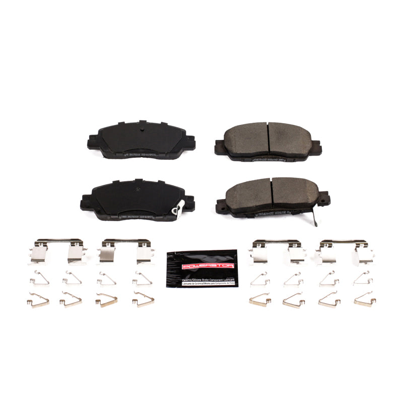 Power Stop 16-17 Honda Accord Front Z23 Evolution Sport Brake Pads w/Hardware PowerStop