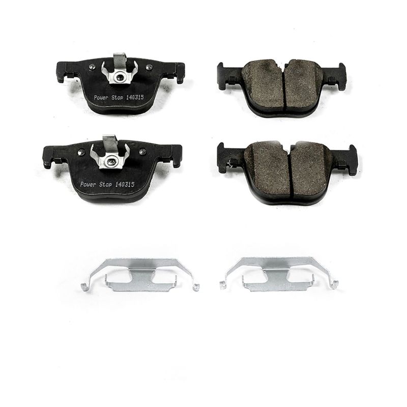 Power Stop 2016 BMW 328i Rear Z17 Evolution Ceramic Brake Pads w/Hardware PowerStop