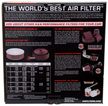 Load image into Gallery viewer, K&amp;N Round Air Filter Assembly 14in. ID / 4..12in. Height / 5.125in. Neck Flange / 7/8in. Drop Ba