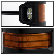 Load image into Gallery viewer, xTune Chevy Silverado 14-16 Heated Amber LED Signal Telescoping Mirrors MIR-CSIL14S-G2-PWH-AM-SET