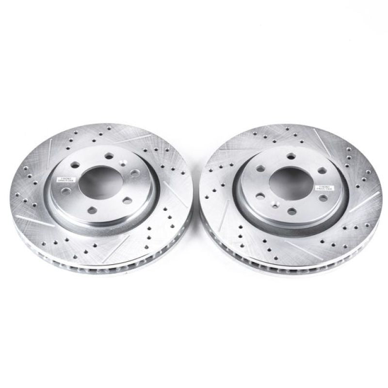 Power Stop 06-07 Buick Terraza Front Evolution Drilled & Slotted Rotors - Pair PowerStop