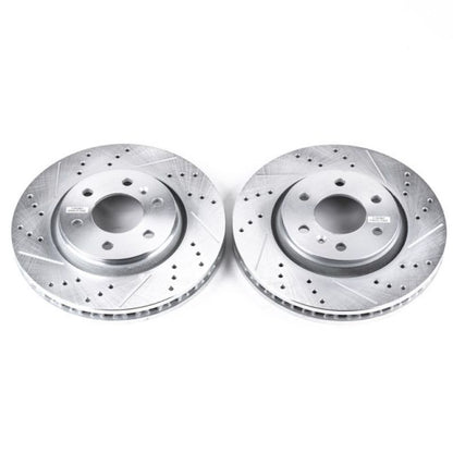Power Stop 06-07 Buick Terraza Front Evolution Drilled & Slotted Rotors - Pair PowerStop