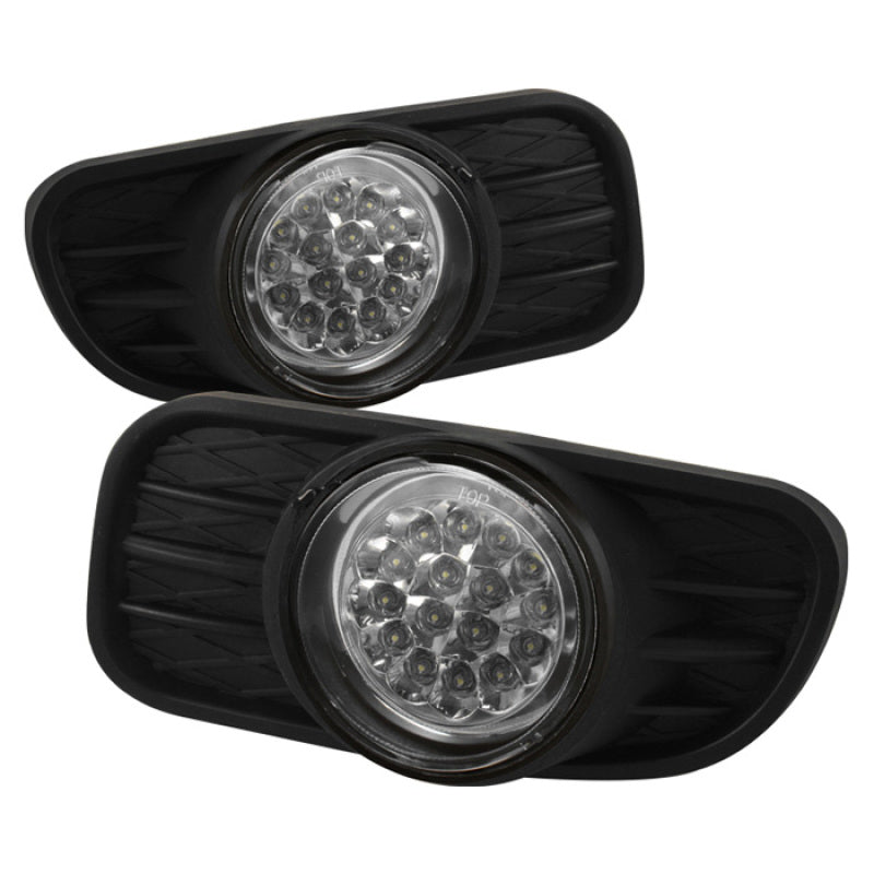 Spyder Jeep Grand Cherokee 99-04 LED Fog Lights w/Switch Clear FL-LED-JGC99-C SPYDER