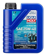 Load image into Gallery viewer, LIQUI MOLY 1L Marine 4T Motor Oil 25W40