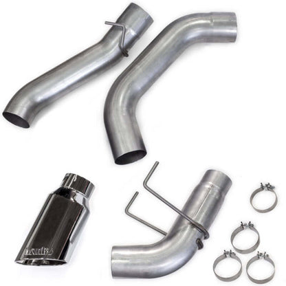 Banks Power 19-23 Dodge Ram Crew Cab 6.7L Cummins Monster Exhaust - SS Single Exhaust w/ Chrome Tip Banks Power