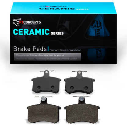 R1 Rear Ceramic Brake Pads 1980-2001 Alfa Romeo/Audi - 2310-0228-00