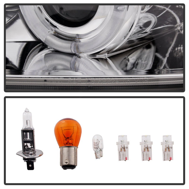 Spyder Pontiac G6 2/4DR 05-08 Projector Headlights LED Halo LED Chrm PRO-YD-PG605-HL-C SPYDER