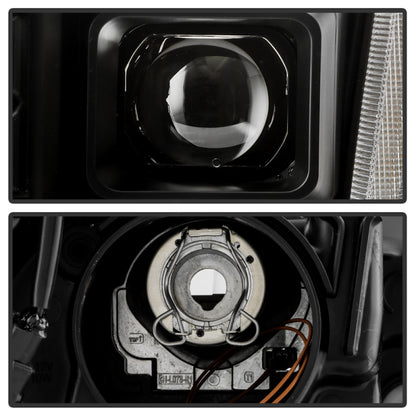 Spyder Signature 14-21 Toyota Tundra SR/SR5 Projector Headlights - Black (PRO-YD-TTU14V2SI-SBSEQ-BK) SPYDER